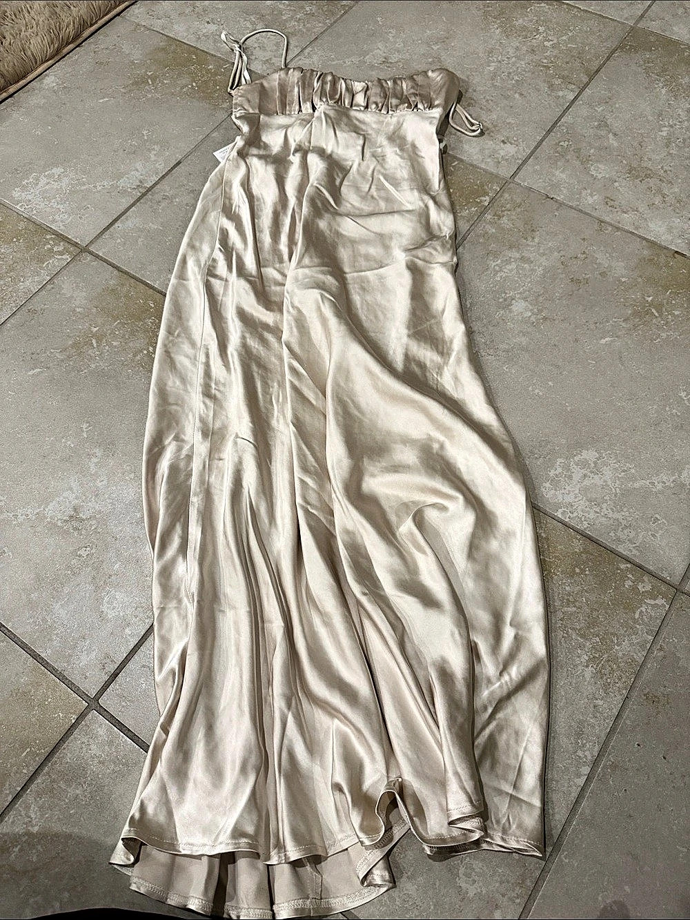 Billy J Mia Dress Satin Maxi Dress Size 20 NWT